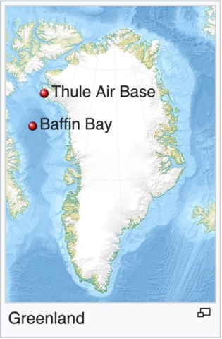 On January 21, 1968, a Boeing B-52G Stratofortress carrying four thermonuclear bombs crashed near Thule Air Base, Greenland, following an in-flight fire. The crash led to a detonation of the bombs' high explosives, scattering radioactive material over the ice without a nuclear explosion. The incident prompted a major cleanup operation under extreme Arctic conditions and had lasting implications for nuclear safety and environmental policy, marking the end of the Chrome Dome missions.