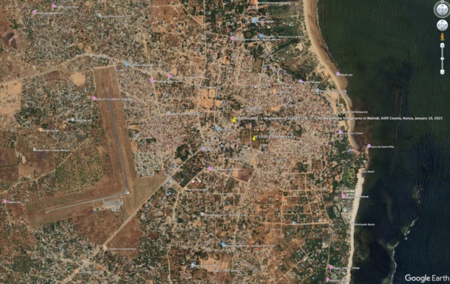 Fatal Accident (3 on ground) - Cessna 172N, 5Y-CDC, Kwachocha Village area in Malindi, Kilifi County, Kenya, January 10, 2025