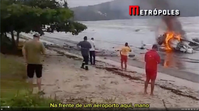 Fatal Accident (1 fatal - pilot; 4 injured - passengers; 3 injured - ground) - Cessna 525 CitationJet CJ1+, PR-GFS, Ubatuba Airport (UBT/SDUB), Brazil, January 09, 2025