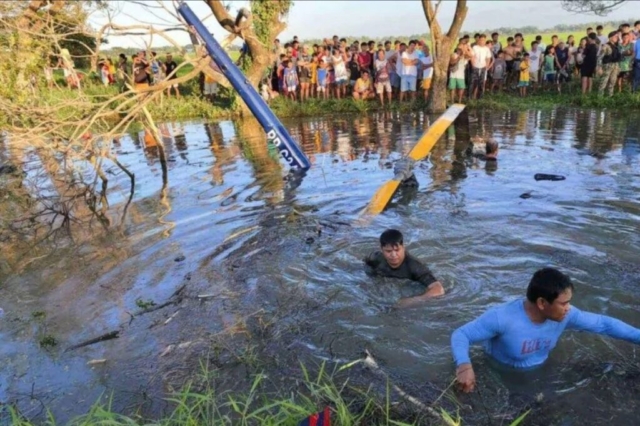 On February 1, 2025, a Robinson R44 Raven II helicopter (RP-C3424) crashed in Guimba, Nueva Ecija, Philippines, following engine trouble reported earlier that day. The privately-owned helicopter, en route to Manila after refueling at Binalonan Airport, lost control and impacted a swampy rice field. Witnesses, including local residents, reported the crash and attempted a rescue, but the pilot succumbed to her injuries. Authorities and aviation investigators are examining mechanical issues and other factors, while the incident is under review by the Civil Aviation Authority of the Philippines (CAAP) and the Aircraft Accident Investigation and Inquiry Board (AAIIB).