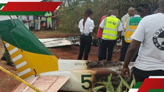 Fatal Accident (1) - Cessna 152, 5Y-BYQ, near Voi Airfield (HKVO), Voi, Taita Taveta, Kenya, March 8, 2025 - crash site