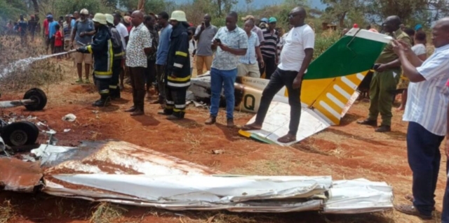 Fatal Accident (1) - Cessna 152, 5Y-BYQ, near Voi Airfield (HKVO), Voi, Taita Taveta, Kenya, March 8, 2025 - crash site