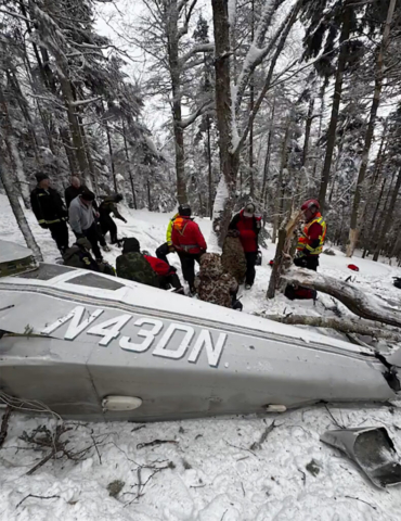Non-fatal Accident (3) - Piper PA-28-235 Cherokee Charger, N43DN, near Manchester, VT, February 26, 2025