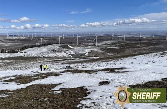 Fatal Accident (1) - Cessna A150L Aerobat, N6167F, near Kittitas, WA, March 4, 2025 - crash site