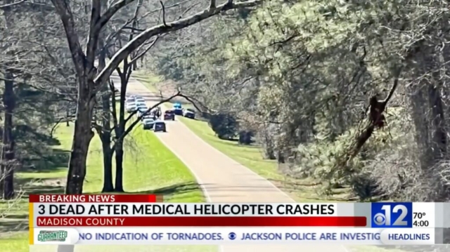 Fatal Accident (3) - Eurocopter EC135 P2+, N835CS, near Canton, MS, March 10, 2025