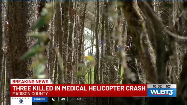 Fatal Accident (3) - Eurocopter EC135 P2+, N835CS, near Canton, MS, March 10, 2025