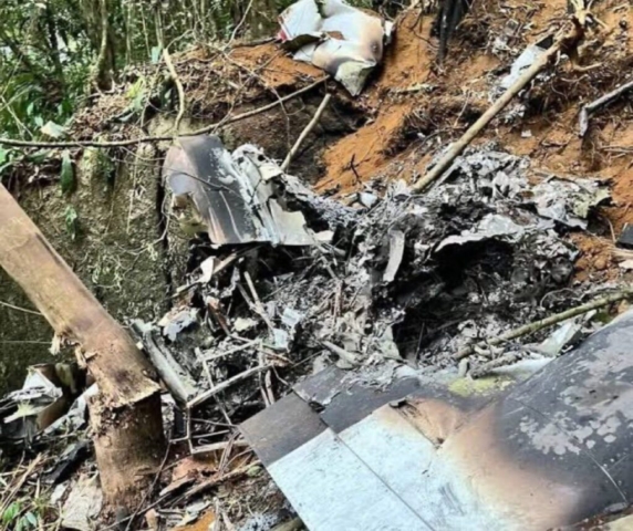 Fatal Accident (1/2) - Cessna 150J, PT-AKY, Awa Porangawa Dju, Peruíbe, SP, Brazil, March 9, 2025 - accident site