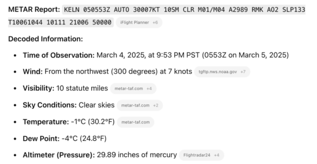 Fatal Accident (1) - Cessna A150L Aerobat, N6167F, near Kittitas, WA, March 4, 2025 - crash site