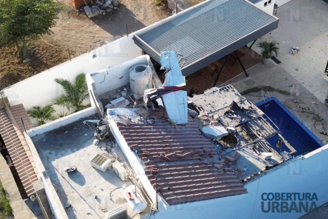Fatal Accident (2) - Cessna 182L, XB-BHE, Valle de Banderas, Nayarit, Mexico, March 1, 2025 - crash site